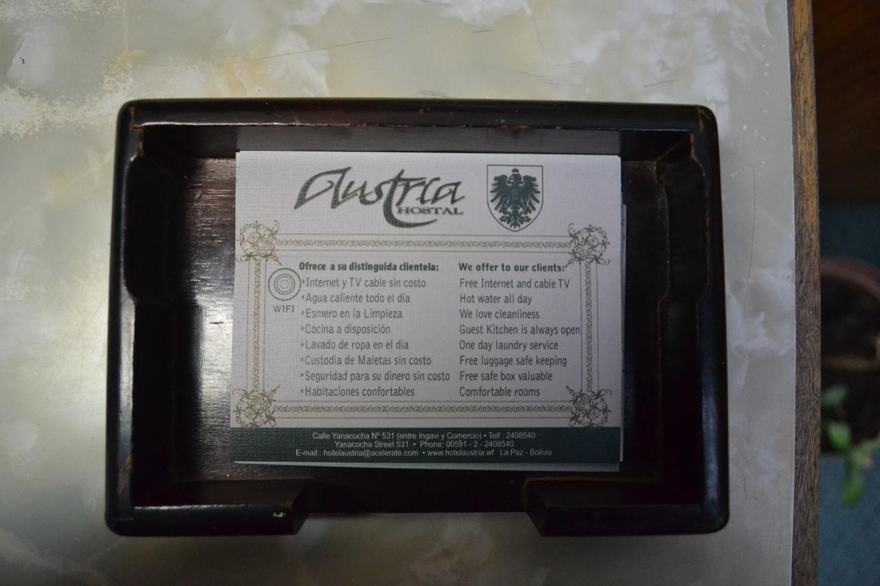 Hostal Austria 拉巴斯 外观 照片